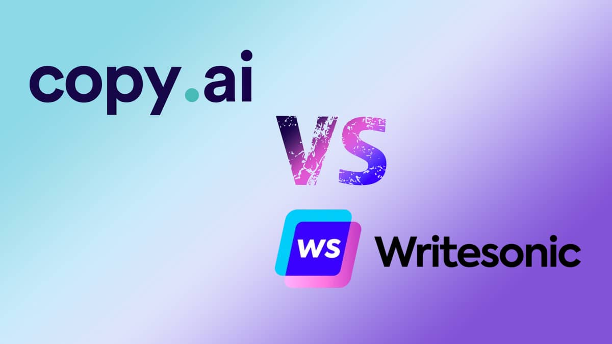 Copy Ai Vs Writesonic Which AI Writing Tool Is Right For You AI