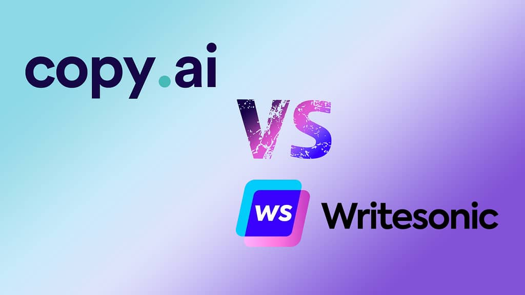 Copy.ai vs Writesonic